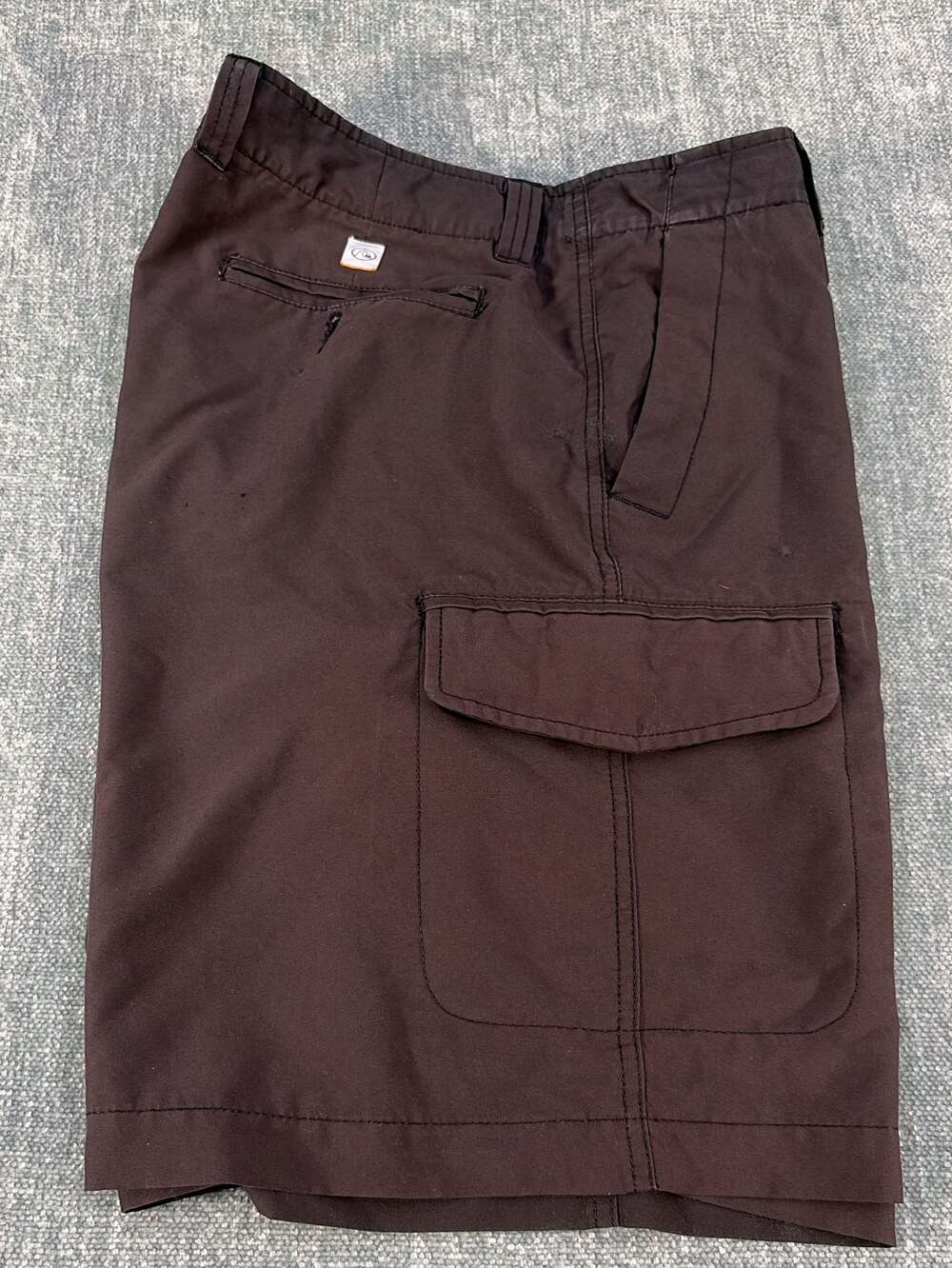Quiksilver Edition Mens Brown Cargo Shorts Size 34 Style E504338